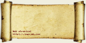 Bogoslava Adamović vizit kartica